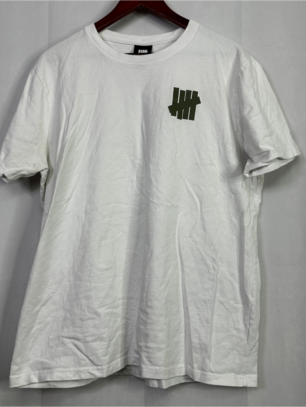 Undefeated From Shirt New York Yankees Icon Logo White XL UNDFTD Short Sleeve